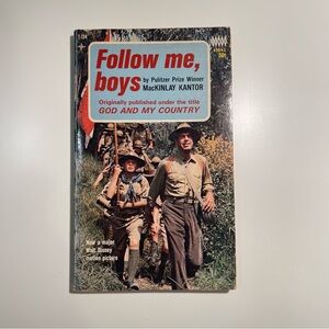 Follow Me, Boys! by MacKinlay Kantor 1966 Tempo Books 1st Printing RARE book